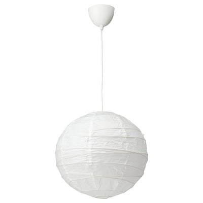 REGOLIT / HEMMA Lámpara colgante, blanco, 45 cm