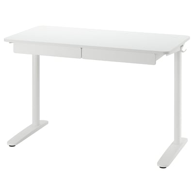 RELATERA Combinación de escritorio, blanco, 117x60 cm