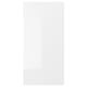 RINGHULT Puerta, Alto brillo blanco, 30x60 cm
