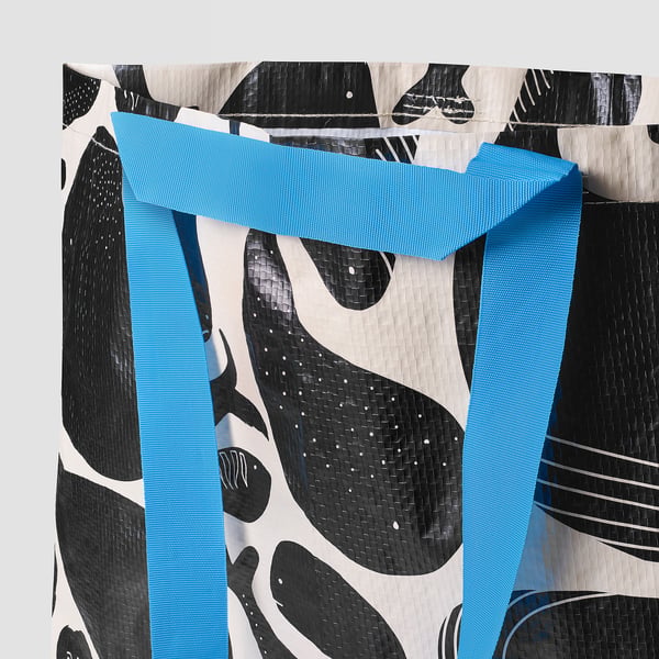 ROMELSÖN Bolsa mediana, ballena, 45x18x45 cmx36 l