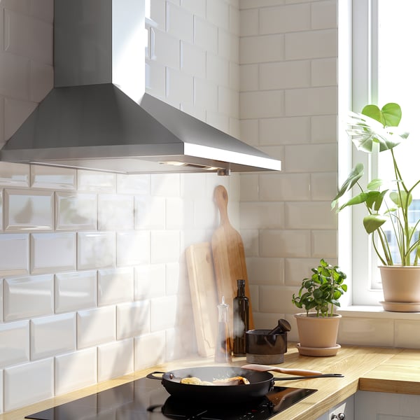 RYTMISK Campana extractora de pared, Acero inoxidable, 60 cm