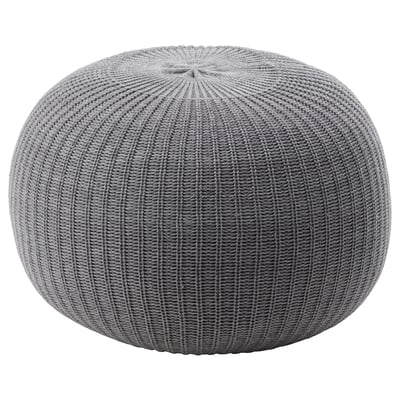 SANDARED Puff, gris, 56 cm