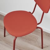 SANDSBERG Silla, café rojizo/Remmarn café rojizo