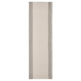 SILVERARV Camino de mesa, azul/beige, 45x150 cm