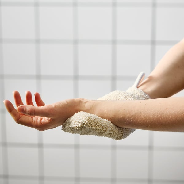 SKOGSSALLAT Guante exfoliante