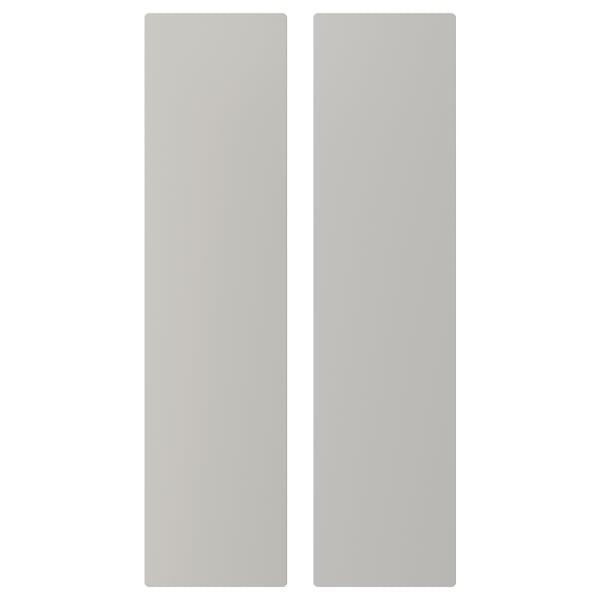 SMÅSTAD Puerta, gris, 30x120 cm