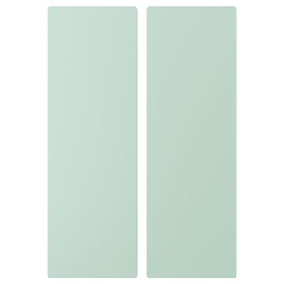 SMÅSTAD Puerta, verde claro, 30x90 cm