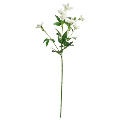 SMYCKA Flor artificial, Interior / exterior Lisianthus/blanco, 60 cm