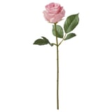 SMYCKA Flor artificial, Interior / exterior/Rosa rosado, 40 cm