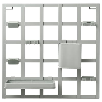 SKÅDIS Organizador de pared, blanco, 56x56 cm - IKEA Colombia