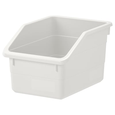 SOCKERBIT Caja, blanco, 19x26x15 cm