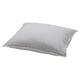SOLFIBBLA Funda de almohada, gris blanco/Raya, 50x60 cm