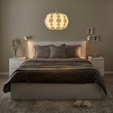 SOLHETTA Bombilla LED E27 806 lúmenes, regulación intensidad luminosa/Forma de globo blanco