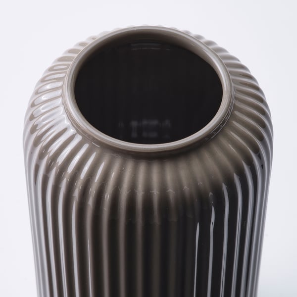 STILREN Florero, taupe, 22 cm