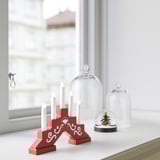 STRÅLA Candel 5 brzLED, A pilas/mini rojo