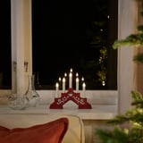 STRÅLA Candel 5 brzLED, A pilas/mini rojo