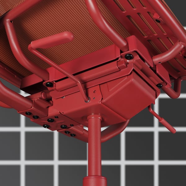 STYRSPEL Silla gamer, rojo
