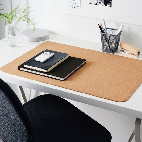 SUSIG Protector de escritorio, Corcho, 45x65 cm