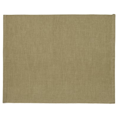 SVARTSENAP Individual, beige verde, 35x45 cm