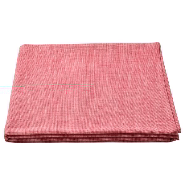 SVARTSENAP Mantel, rojo rosado, 145x240 cm
