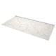 TANDSBYN Mesón a medida, blanco mate Efecto mármol/HP Cerámica, 1 m²x1.2 cm