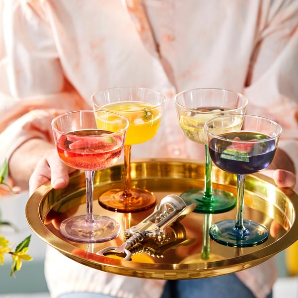 TJÄRLEK Vaso, multicolor, 30 cl