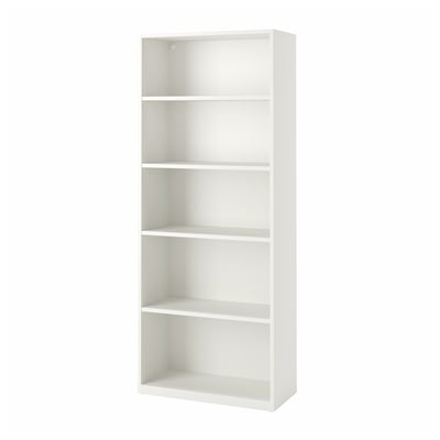 TONSTAD Biblioteca, blanco hueso, 81x37x201 cm