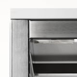 TORSBY Base inferior para mueble, cromado, 135x85 cm