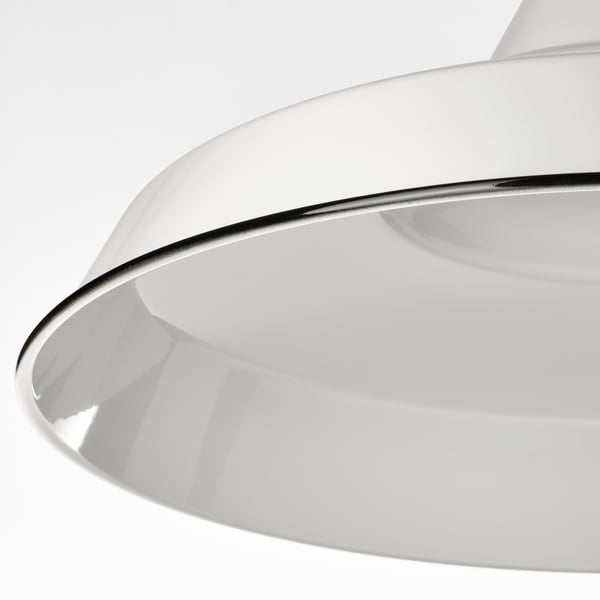 TRETTIOEN Lámpara colgante, blanco, 38 cm