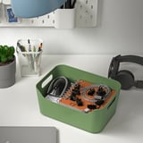 UPPDATERA Caja, verde, 24x17 cm