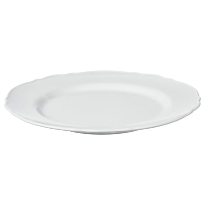 UPPLAGA Plato, blanco, 28 cm