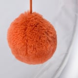 UTSÅDD Túnel de juego para gato, blanco/naranja