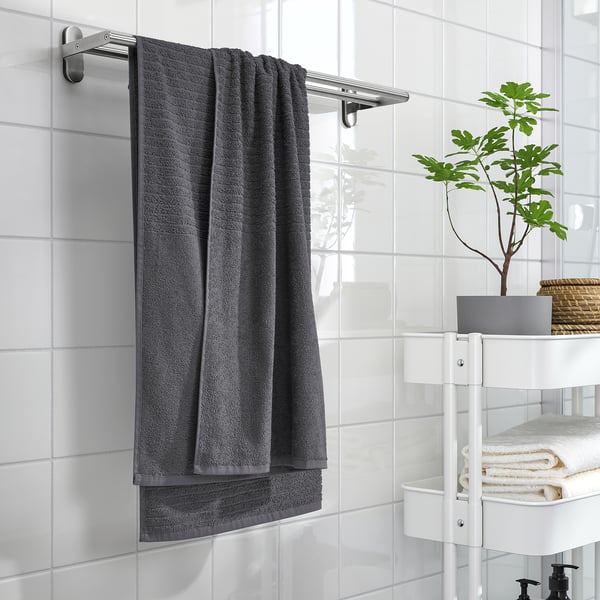 Toalla de baño 70 x 130 cm - GRIS - Kiabi - 11.00€