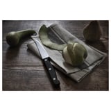 VARDAGEN Cuchillo pelador, gris oscuro, 9 cm