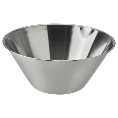 VARDAGEN Tazón / bowl repostería, Acero inoxidable, 4 l