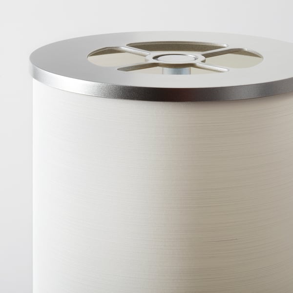 VIDJA Lámpara de pie, blanco, 138 cm