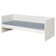 VIHALS Daybed con colchón, blanco/Ågotnes Firme, 80x200 cm