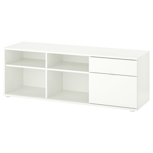 VIHALS Mueble TV, blanco, 146x37x50 cm - IKEA Colombia