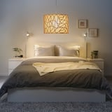 VINGMAST Pantalla para lámpara, cuerda beige, 42 cm