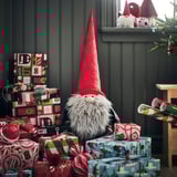 VINTERFINT Adorno, Papá Noel rojo, 74 cm