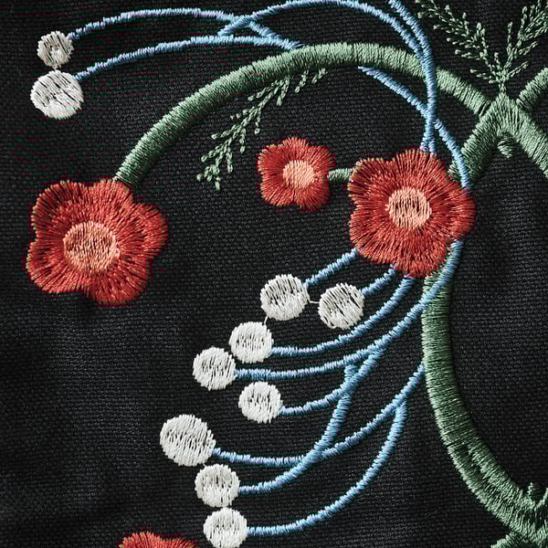 VINTERFINT Bota de navidad, negro, 45 cm