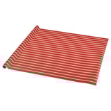 VINTERFINT Papel de regalo, a rayas rojo, 3x0.7 m