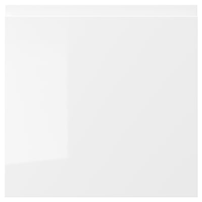 VOXTORP Frente de cajón, Alto brillo blanco, 40x40 cm