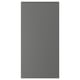 VOXTORP Puerta, gris oscuro, 60x120 cm