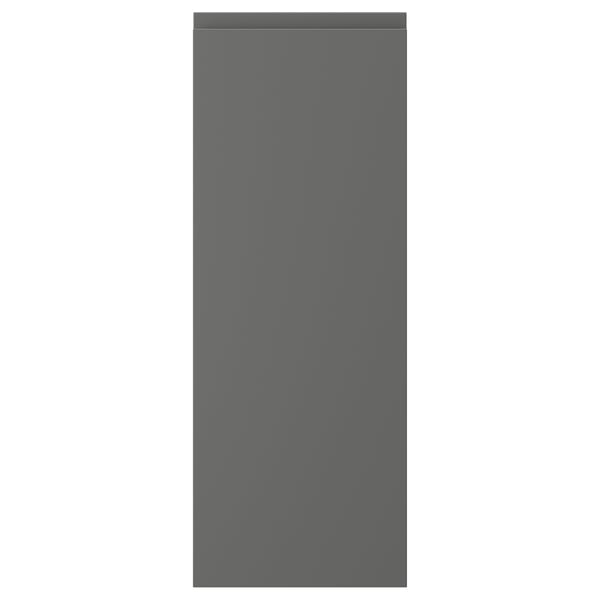 VOXTORP Puerta, gris oscuro, 30x80 cm