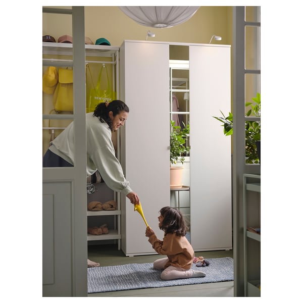 YTBERG / TRÅDFRI Kit iluminación, blanco