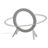 Lampa AFTONSPARV, šedá, kruhové provedení, 3-nohá patka, led.