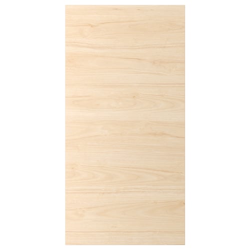 Dveřní panel ASKERSUND se světlým jasanovým dřevem s melaminovou povrchovou úpravou z ikea.