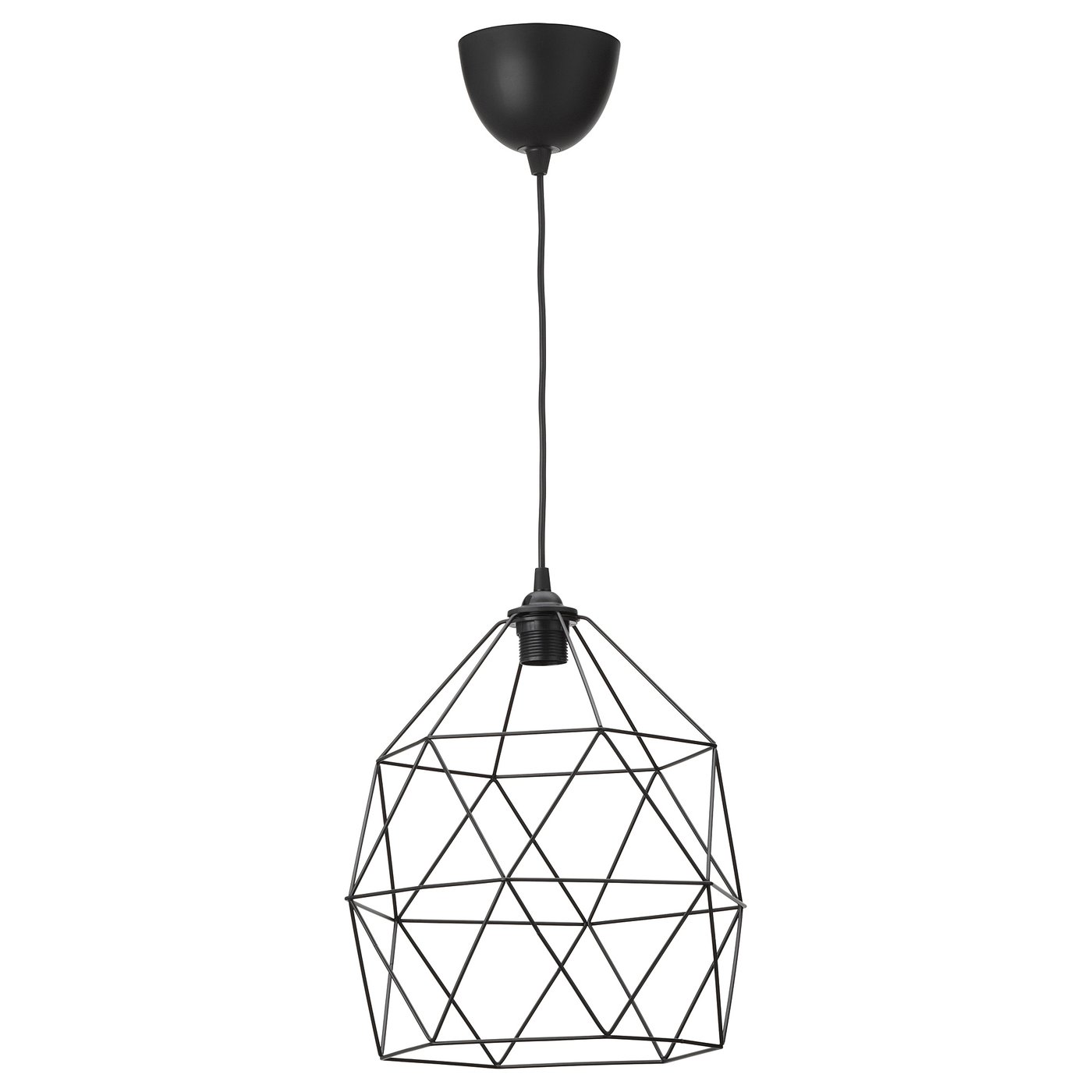BRUNSTA / HEMMA závěsná lampa, černá, 30 cm IKEA