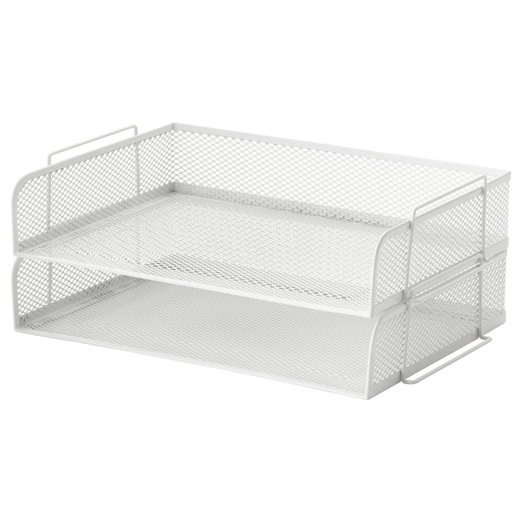 DRÖNJÖNS Přihrádky na dokumenty, bílá
